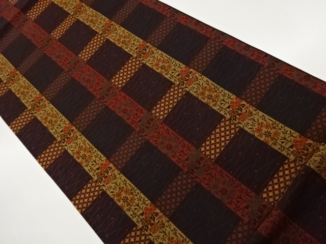 Japanese Kimono / Fukuro Obi Silk